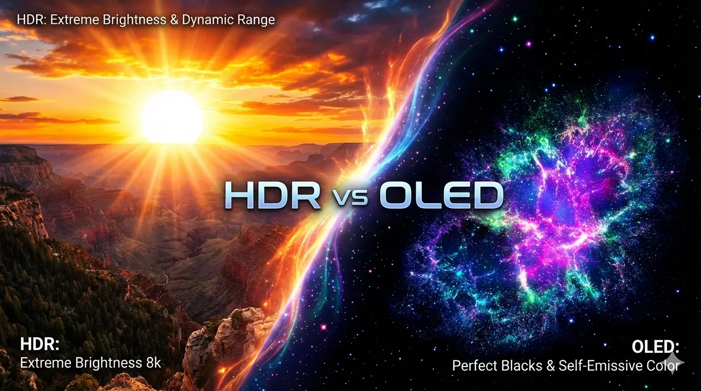 HDR vs OLED