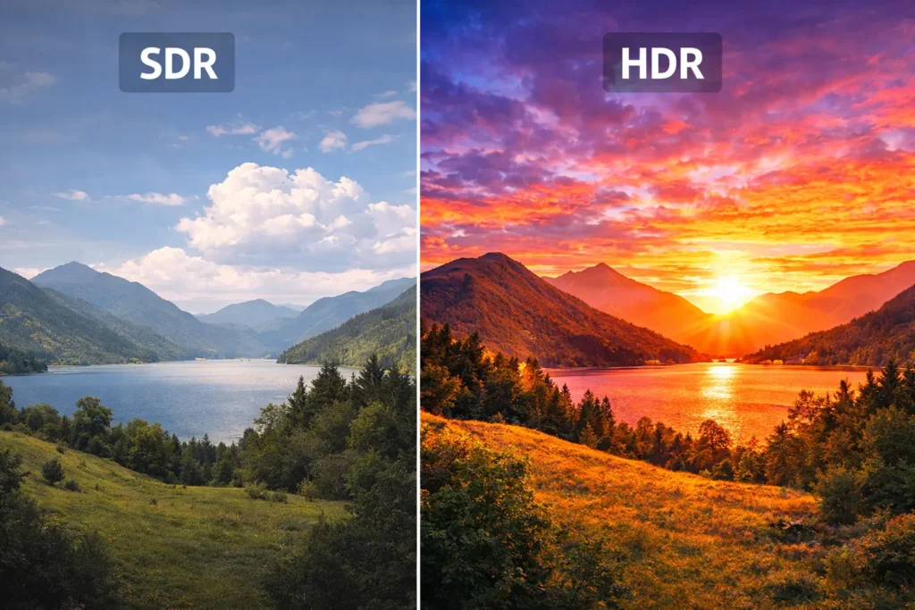 HDR vs SDR