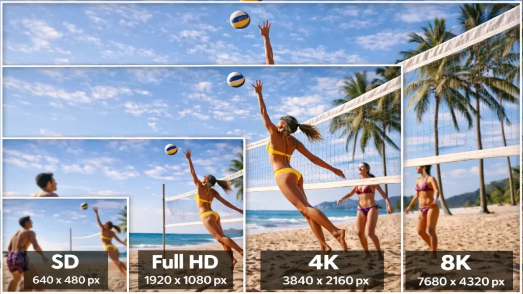 Resolution Comparison