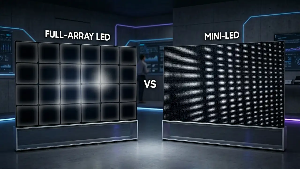 Full Array LED vs Mini-LED