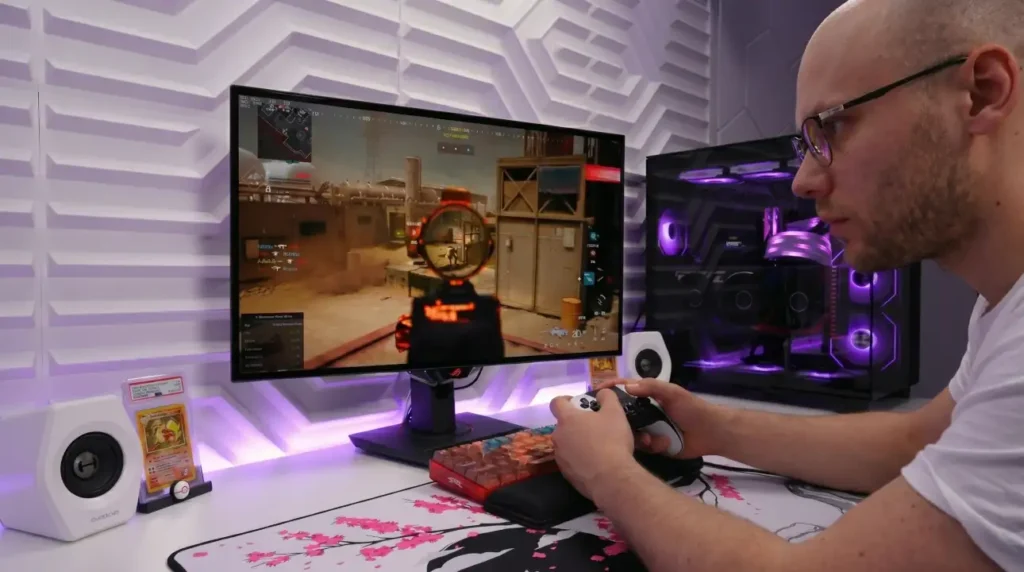 ASUS ROG Strix OLED XG27AQDMG Gameplay Modern Warfare 3