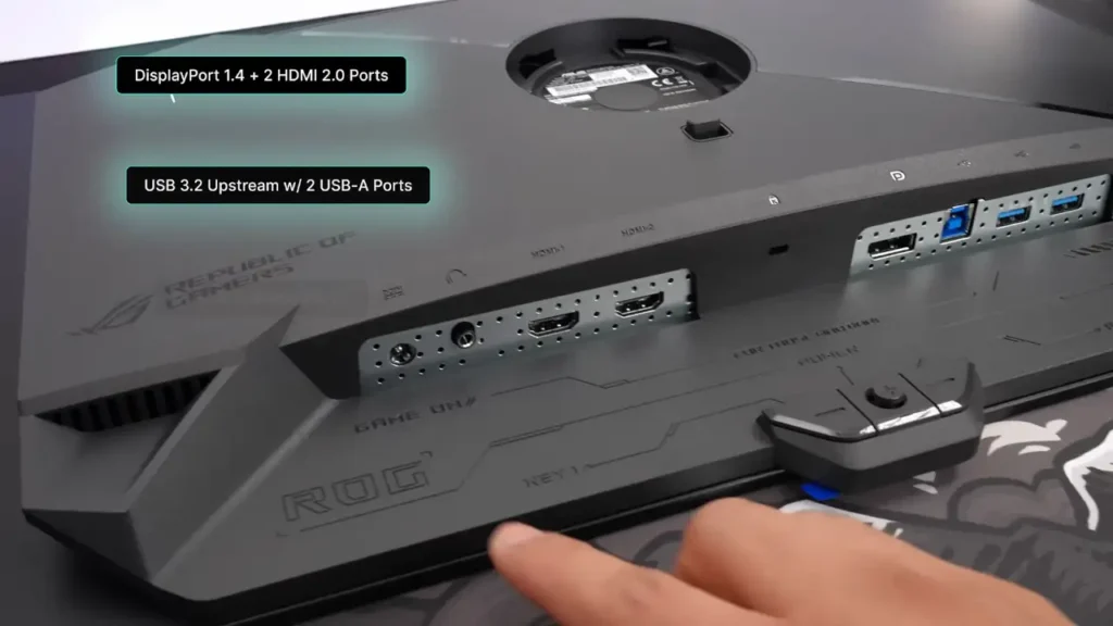 ASUS ROG Strix OLED XG27AQDMG USB Ports
