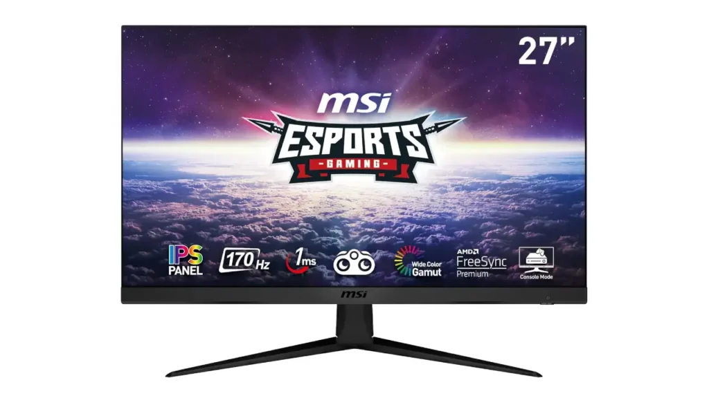 MSI G2712 Review IPS 1920×1080 1ms 170Hz Gaming Monitor That Feels More Premium Than Expected